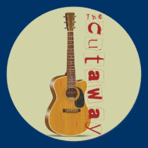 The Cutaway Acoustic Guitar stickers
