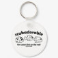 The Cutest Fish on the Reef Round Keychain