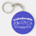 The Cutest Fish on the Reef Keychains