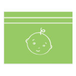 the cutest little baby face postcards