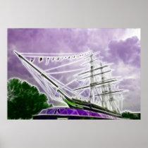 The Cutty Sark Greenwich Poster