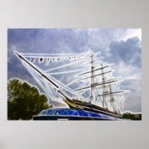 The cutty Sark Greenwich Posters
