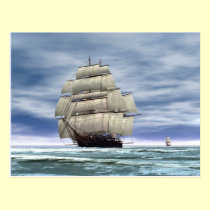 The Cutty Sark postcards