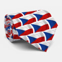 The Czech Republic Flag Tie by LivingFlags2 The Czech Republic Flag Tie