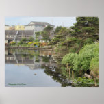 The D River in Lincoln City, Oregon Posters