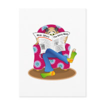 The Daily Blah! postcards