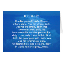 THE DAILY'S GREETING CARDS