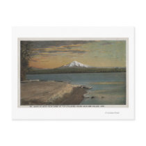 The Dalles, Oregon - Mt. Hood from Columbia Rive Postcard