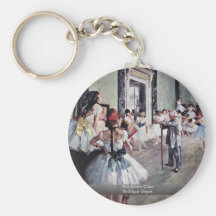 The Dance Class By Edgar Degas Keychains