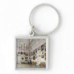 The Dance hall at Count Bezborodko's House Key Chains