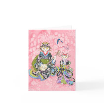 "The dance lesson" note card cards