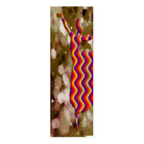 The Dancer Bookmark Business Card Template
