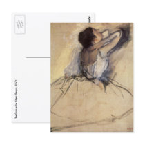 The Dancer by Edgar Degas Postcard