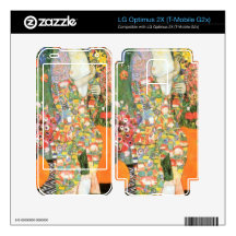 The dancer by Gustav Klimt LG Optimus 2X Decals