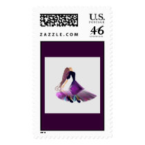 The Dancer postage by Perlyyyy The Dancer postage