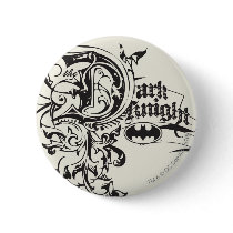The Dark Knight Ornate Pinback Buttons