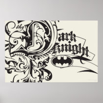 The Dark Knight Ornate Print