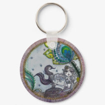 The Dark Mermaid by Lee keychains by dollsandmagic The Dark Mermaid by Lee keychains