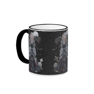 The Dark Priestess Angel Mug mug