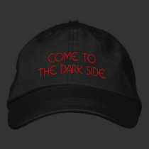 The Dark Side embroidered hats