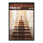 the dark sub to the hight lights - browns canvas print