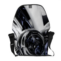 The Darkside Abstract Messenger Bags