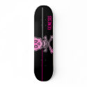 The DarQue SkullBoard (Pink) skateboards by JellyAtelleStore The DarQue SkullBoard (Pink) skateboards