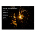 The Day Beckons at sunrise Business Card Templates