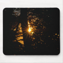 The Day Beckons at sunrise Mouse Pads