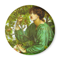 The Day Dream by Dante Gabriel Rossetti Refrigerator Magnets