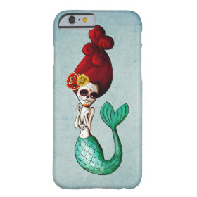 The Day of The Dead Beautiful Mermaid Barely There iPhone 6 Case