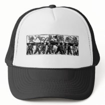 The Day of the Dead, Mexico. Circa 1936. Hats