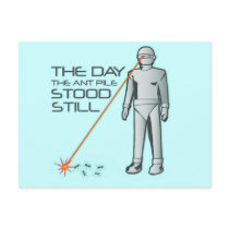 The Day the Ant Pile Stood Still Post Cards