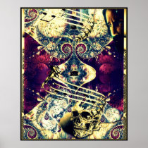 The Day The Music Died Print
