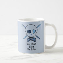 The Dead Craft No Tales (Blue Background) Mug