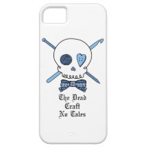 The Dead Craft No Tales (Blue) iPhone 5 Cases