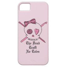 The Dead Craft No Tales (Pink Background) iPhone 5 Covers