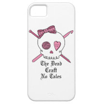 The Dead Craft No Tales (Pink) iPhone 5 Case