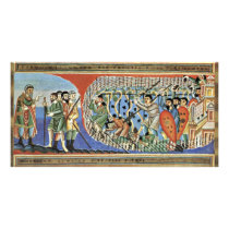 The Dead Winemakers Folio 77 Recto (Center) By Mei Photo Card