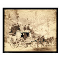 The Deadwood Stagecoach Black Hills SD 1889 posters