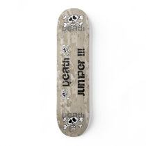 The death jumper!!! skate board deck