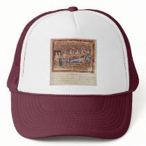 The Death Of Dido By Meister Des Vergilius Vatican Mesh Hat