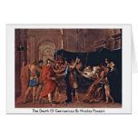The Death Of Germanicus By Nicolas Poussin Card