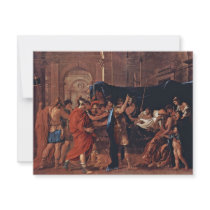 The Death Of Germanicus By Poussin Nicolas Announcement