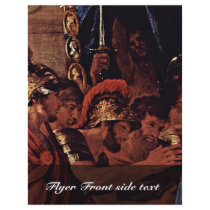 The Death Of Germanicus Detail By Poussin Nicolas Personalized Flyer