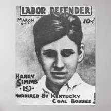 The Death of Harry Simms Print