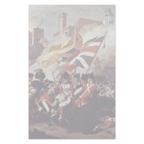 The Death Of Major Peirson By John Singleton Copl Custom Stationery