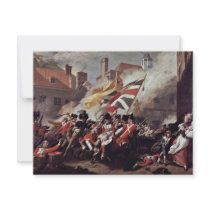 The Death Of Major Peirson By John Singleton Cople Personalized Invitations