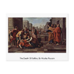 The Death Of Saffira, By Nicolas Poussin Post Cards