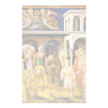The Death Of St. Martin By Martini Simone Customized Stationery